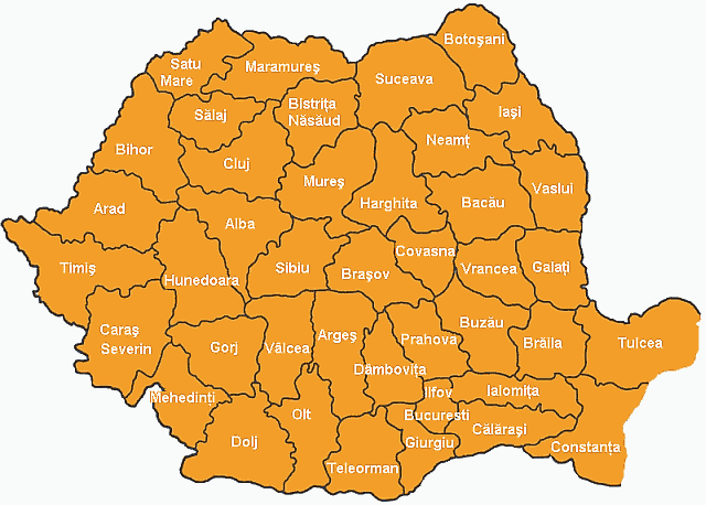 Harta Romania | Harta Judete Romania